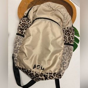 APL Packable Cheetah Print Backpack